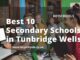 Secondary Schools in Tunbridge Wells