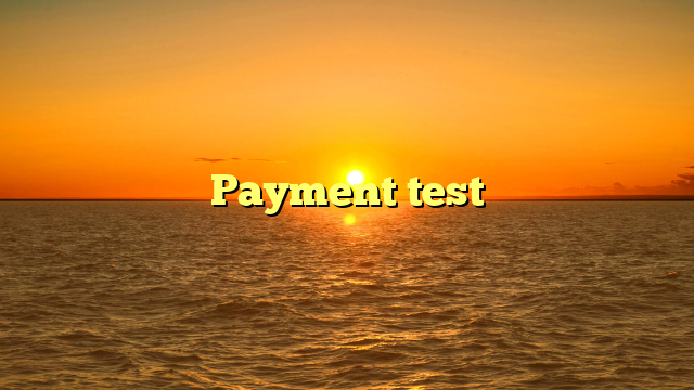 Payment test